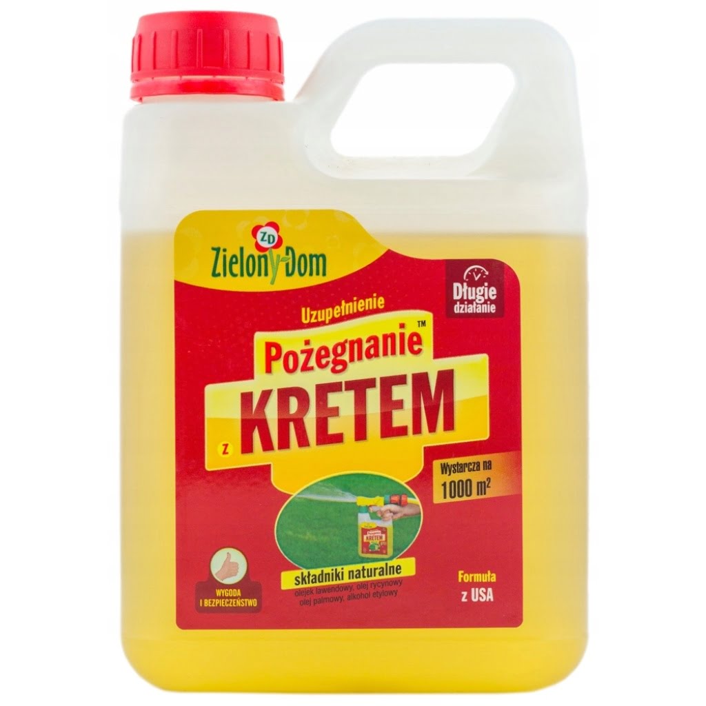 odstraszacz na krety zielony dom 950ml