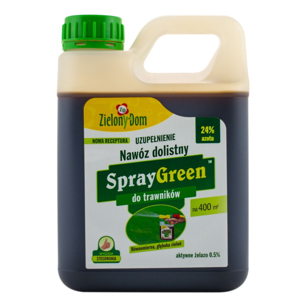 spraygreen nawóz dolistny do trawników 950ml