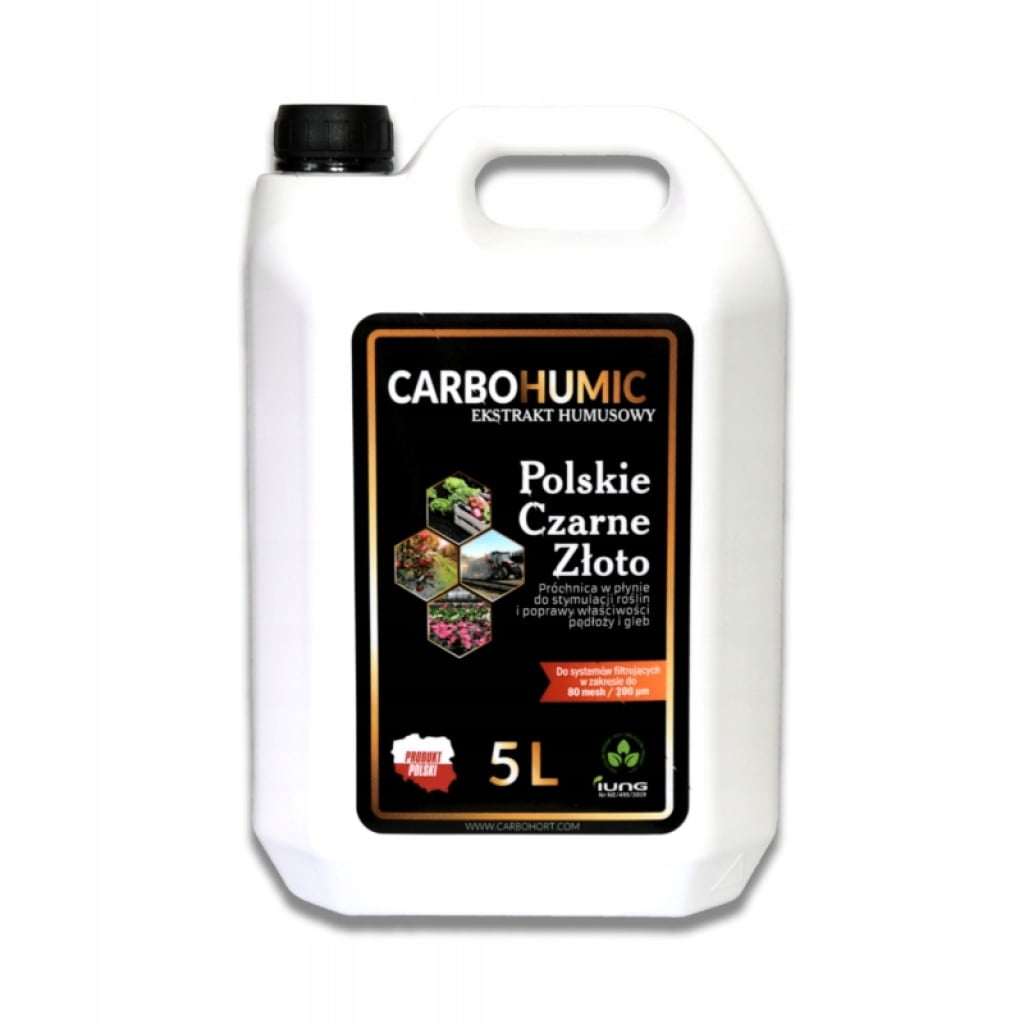kwasy humusowe carbohumic 80 mesh 5 l