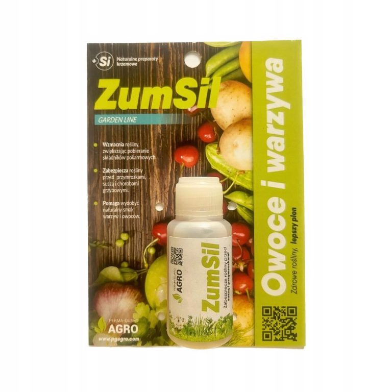 eko nawóz krzemowy ZUMSIL 25 ml owoce warzywa