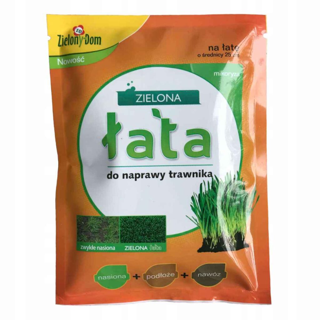 zielona łata mikoryza 25g renowacja trawnika
