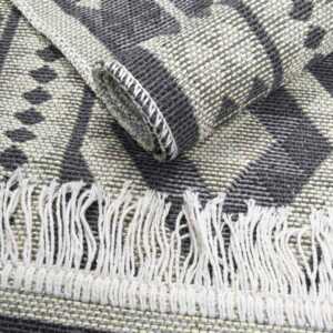 dywan kilim boho bawełna 70x140 cm