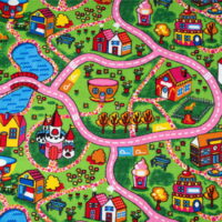 Wykładzina Dziecięca Ulice Park 4m