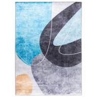 dywan Print Shine 120x170 cm czarno-biały