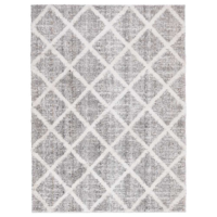 dywan Bilbao Shaggy 80x150 cm antracytowy romby