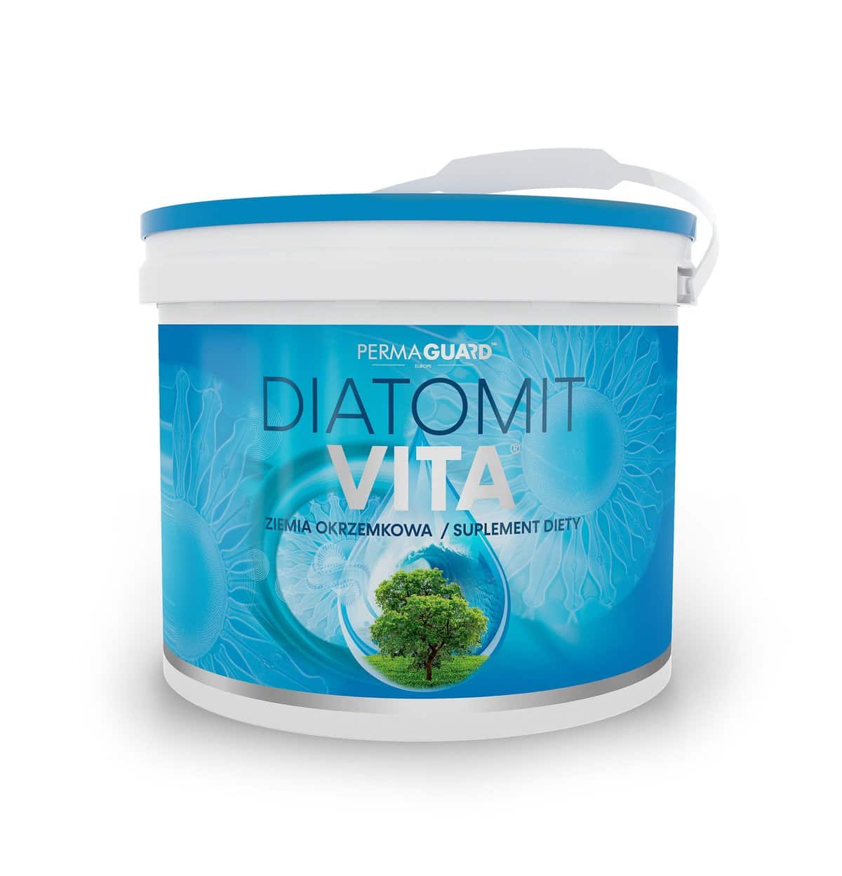 krzem naturalny, amorficzna ziemia okrzemkowa, krzem organiczny, diatomit VITA, suplement diety