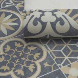wykładzina pcv gumoleum pvc 2m płytki mozaika
