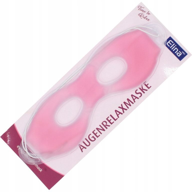 maska żelowa na oczy zimno ciepło
